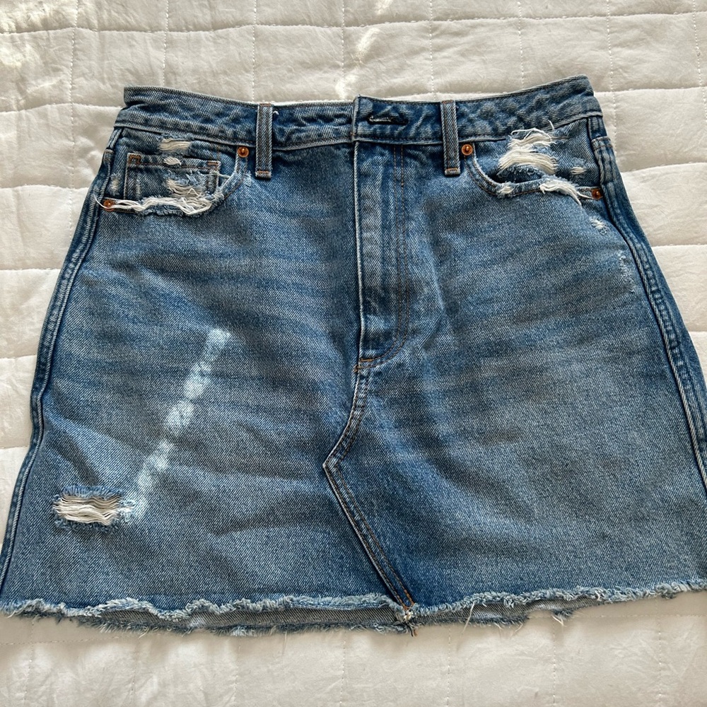 Abercrombie mini denim skirt